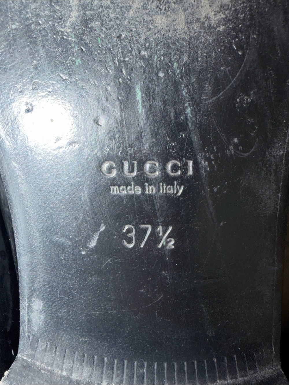 Gucci Black Patent Leather Loafers with Gold Horsebit - Picture 8 of 10